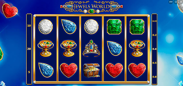 Bewertung des Jewels World Slots