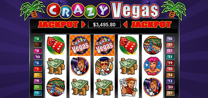 Bekommen Sie nicht nur gute Emotionen Crazy Vegas, sondern auch hohe Gewinne