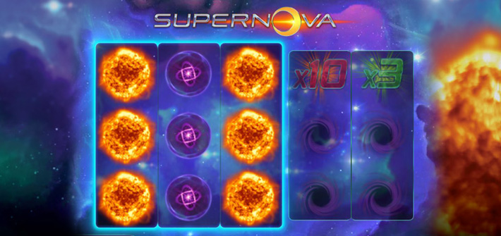 Supernova Spielautomat überrascht mit seinen Gewinnen