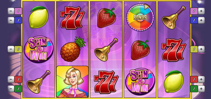 Automatenspiel Spin and Win mit großen Gewinnen
