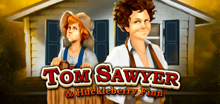 Tom Sawyer und Huckleberry Finn Spielautomat auf einen Blick