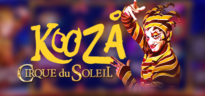 Akrobatisch hohe Gewinne beim Cirque du Soleil Kooza Spielautomat Akrobatisch hohe Gewinne beim Cirque du Soleil Kooza Spielautomat