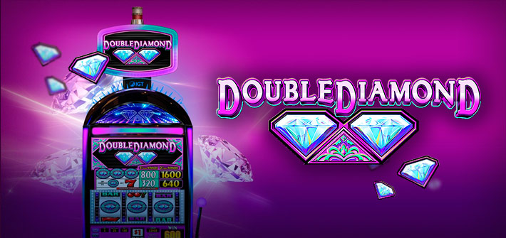 Double Diamond Spielautomat in einem Casino spielen