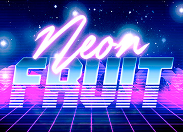 Neon Fruit Cityscape